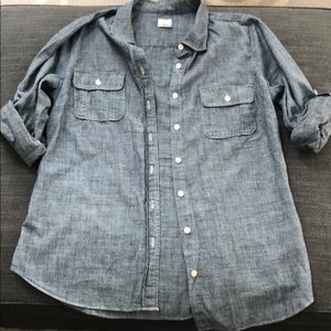 Chambray J Crew Button-up